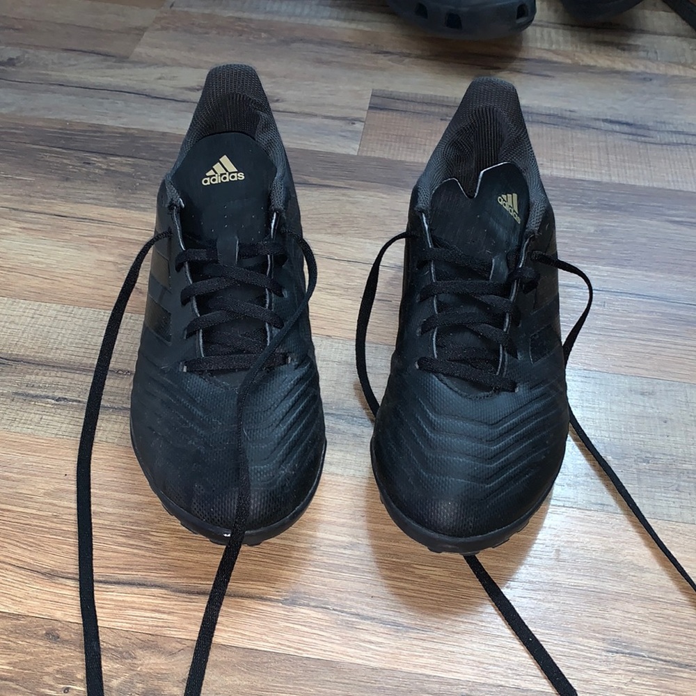 Adidas Predator Black Indoor Soccer Shoes